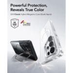 ESR Classic Hybrid Kickstand MagSafe Galaxy S 26 Ultra Clear / Black Kryt