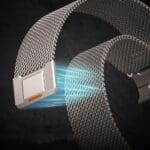 Řemínek Tech-Protect Milano Vanguard Apple Watch SE / 11 / 10 / 9 / 8 / 7 / 6 / 5 / 4 / 3 / Ultra 1 / 2 / 3 ( 44 / 45 / 46 / 49 mm ) Titanium