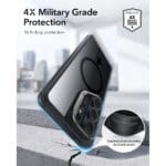 ESR Classic Hybrid Kickstand MagSafe Galaxy S 26 Ultra Clear / Black Kryt