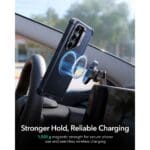 ESR Cyber Tough Kickstand MagSafe Galaxy S 26 Ultra Blue Kryt