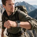 Řemínek Tech-Protect Milano Vanguard Apple Watch SE / 11 / 10 / 9 / 8 / 7 / 6 / 5 / 4 / 3 / Ultra 1 / 2 / 3 ( 44 / 45 / 46 / 49 mm ) Titanium