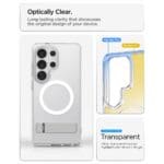 Spigen Ultra Hybrid S Mag MagSafe Galaxy S 26 Ultra Clear / White Kryt