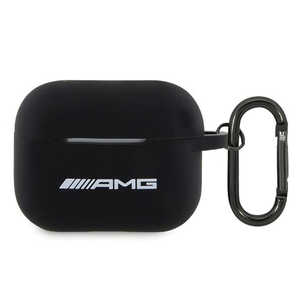AMG AMAP2RBK (2022/2023) cover Black Silicone with White Logo Kryt AirPods Pro 2