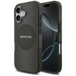 AMG Double Layer Transparent Graphics MagSafe Black Kryt iPhone 17