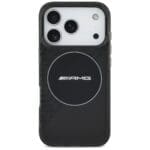 AMG Double Layer Transparent Smocked MagSafe Black Kryt iPhone 17 Pro