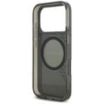 AMG Double Layer Transparent Smocked MagSafe Black Kryt iPhone 17 Pro