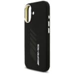 AMG Silicone Oversize Rhombs MagSafe Black Kryt iPhone 17