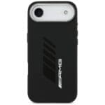 AMG Silicone Oversize Rhombs MagSafe Black Kryt iPhone 17 Air