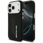 AMG Silicone Oversize Rhombs MagSafe Black Kryt iPhone 17 Pro