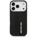 AMG Silicone Oversize Rhombs MagSafe Black Kryt iPhone 17 Pro