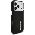 AMG Silicone Oversize Rhombs MagSafe Black Kryt iPhone 17 Pro