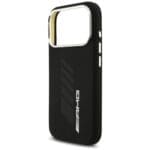 AMG Silicone Oversize Rhombs MagSafe Black Kryt iPhone 17 Pro