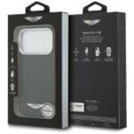 Aston Martin HC FW Logo MagSafe Black Kryt iPhone 17 Pro