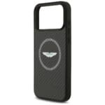 Aston Martin HC Kevlar Counter Design MagSafe Black Kryt iPhone 17 Pro Max
