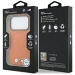 BMW M FW Logo Metal MagSafe Orange Kryt iPhone 17 Pro