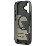 BMW M IML Metal Buttons Tricolor Lines MagSafe Black Kryt iPhone 17