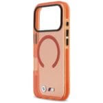 BMW M IML Shockproof Metal Logos MagSafe Orange Kryt iPhone 17 Pro