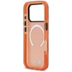 BMW M IML Shockproof Metal Logos MagSafe Orange Kryt iPhone 17 Pro