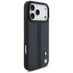 BMW M Perforated Stripe Logo MagSafe Navy Blue Kryt iPhone 17 Pro Max