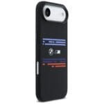 BMW M Silicon Horizontal Line MagSafe Black Kryt iPhone 17 Air