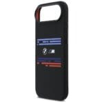 BMW M Silicon Horizontal Line MagSafe Black Kryt iPhone 17 Air