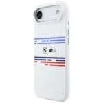 BMW M Silicon Horizontal Line MagSafe White Kryt iPhone 17 Air