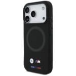 BMW M Silicon Logo MagSafe Black Kryt iPhone 17 Pro