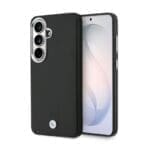 BMW Signature PU Leather Metal Logo Magnetic Black Kryt Samsung Galaxy S26 Plus