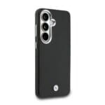 BMW Signature PU Leather Metal Logo Magnetic Black Kryt Samsung Galaxy S26 Plus