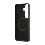 BMW Signature PU Leather Metal Logo Magnetic Black Kryt Samsung Galaxy S26 Plus