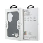 BMW Signature PU Leather Metal Logo Magnetic Black Kryt Samsung Galaxy S26 Plus