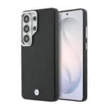 BMW Signature PU Leather Metal Logo Magnetic Black Kryt Samsung Galaxy S26 Ultra