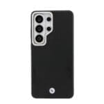 BMW Signature PU Leather Metal Logo Magnetic Black Kryt Samsung Galaxy S26 Ultra