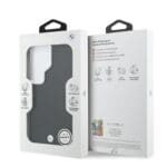 BMW Signature PU Leather Metal Logo Magnetic Black Kryt Samsung Galaxy S26 Ultra