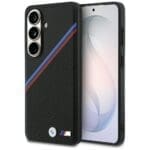 BMW Tricolor Metal Logo MagSafe Black Kryt Samsung Galaxy S26