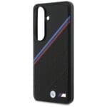 BMW Tricolor Metal Logo MagSafe Black Kryt Samsung Galaxy S26