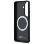 BMW Tricolor Metal Logo MagSafe Black Kryt Samsung Galaxy S26