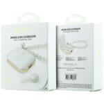 Earphones TWS Guess Pearl Strap White