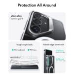 ESR Classic Hybrid Kickstand MagSafe Clear Kryt Samsung Galaxy S26