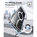 ESR Classic Hybrid Kickstand MagSafe Clear Kryt Samsung Galaxy S26