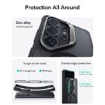 ESR Classic Hybrid Kickstand MagSafe Frosted Black Kryt Samsung Galaxy S26 Ultra