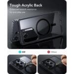 ESR Classic Hybrid MagSafe Clear/Black Kryt Samsung Galaxy S26 Ultra