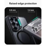 ESR Classic Hybrid MagSafe Clear/Black Kryt Samsung Galaxy S26 Ultra