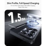 ESR Classic Hybrid MagSafe Clear/Black Kryt Samsung Galaxy S26 Ultra