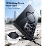 ESR Classic Hybrid MagSafe Clear/Black Kryt Samsung Galaxy S26 Ultra