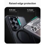 ESR Classic Hybrid MagSafe Frosted Black Kryt Samsung Galaxy S26 Ultra