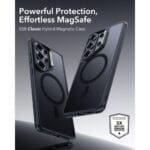 ESR Classic Hybrid MagSafe Frosted Black Kryt Samsung Galaxy S26 Ultra