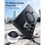 ESR Classic Hybrid MagSafe Frosted Black Kryt Samsung Galaxy S26 Ultra