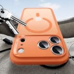ESR Classic Hybrid MagSafe Frosted Orange Kryt iPhone 17 Pro Max