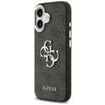 Guess 4G Big 4G Classic Logo Black Silver Kryt iPhone 17